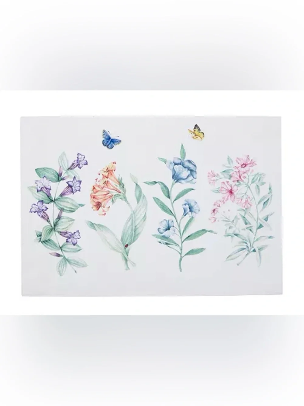 Lenox Butterfly Meadow Garden Placemat Set of 4